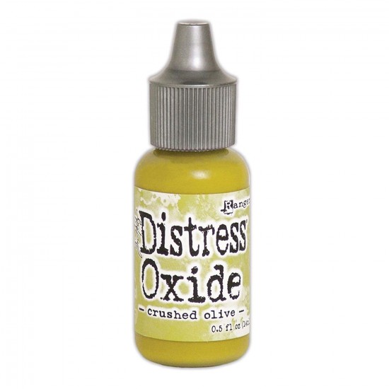 Distress Oxides Reinkers - Tim Holtz- couleur «Crushed Olive»
